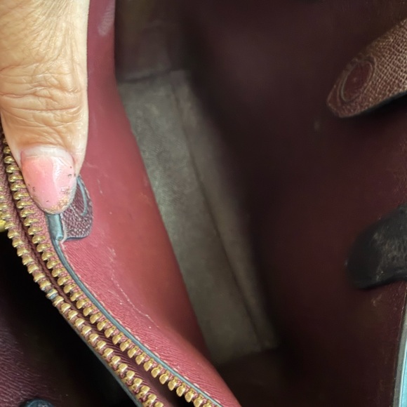 Coach Black Crossbody Bag with Gold Accents - Picture 10 of 13